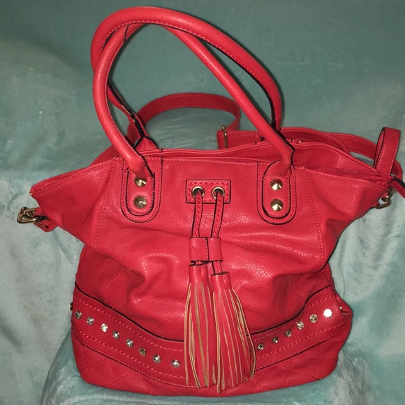 Rhinestone and tassel bag - Picture 1 of 3